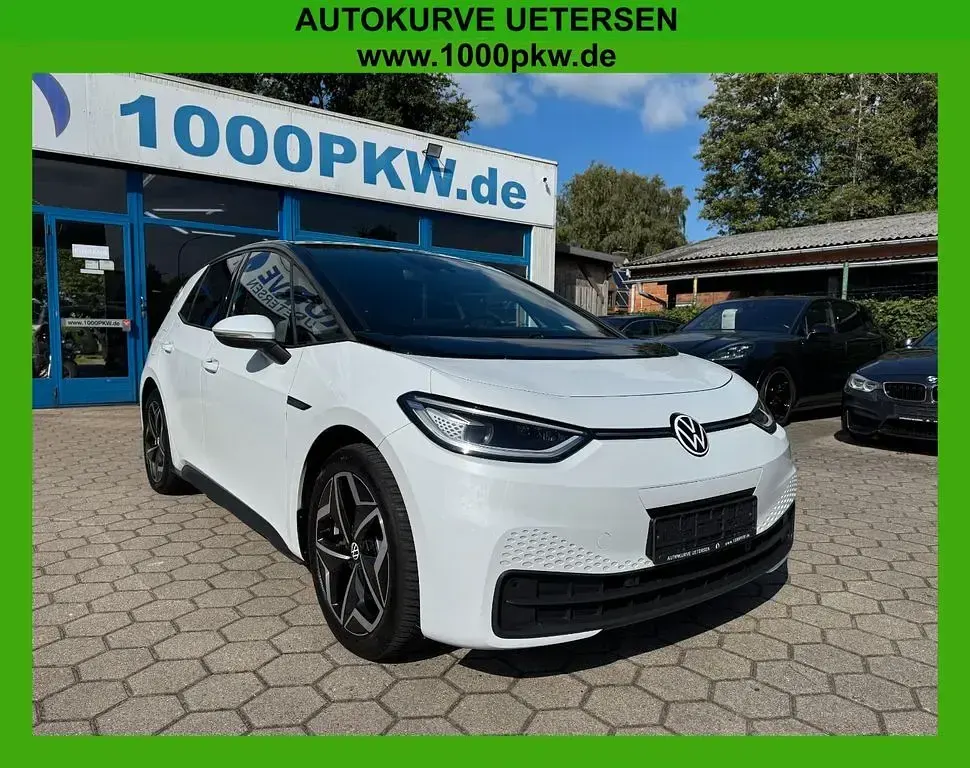 Gebraucht VW ID.3 Pro 150 kW (204 PS) 2021 Weiß Kleinwagen