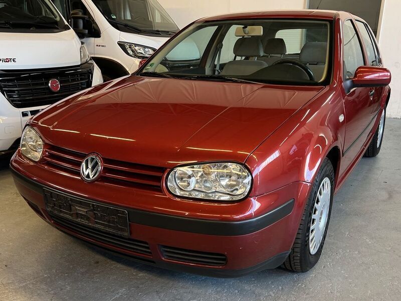 Rot Gebraucht 2000 VW Golf IV Comfortline Limousine | 1.999 € (Fairer Preis) - Bild 1/4