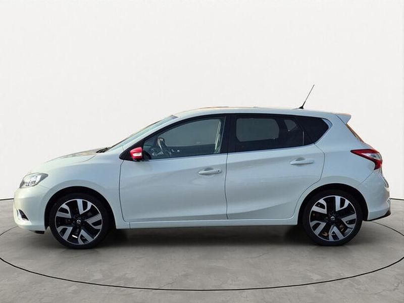 Gebraucht Nissan Pulsar Tekna 116 PS (85 kW) 2018 Weiss / brilliant white (metallic) Kleinwagen