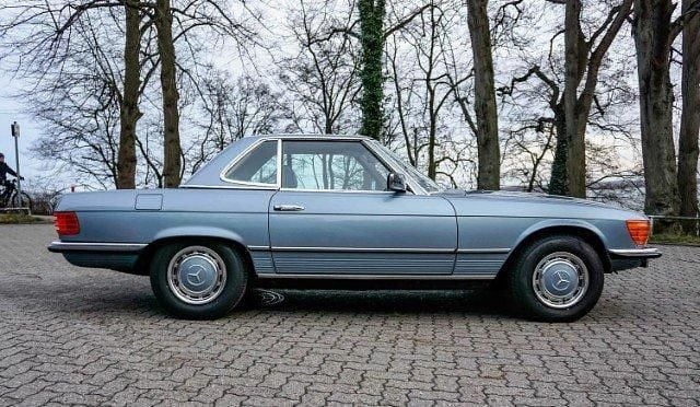 Gebraucht Mercedes SL280 177 PS (130 kW) 1977 Blau metallic Cabrio