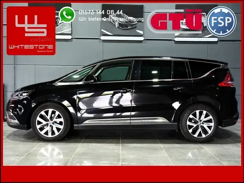 Gebraucht Renault Espace 160 PS (117 kW) 2017 Schwarz Van / Kleinbus