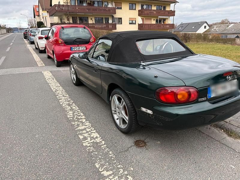 Gebraucht Mazda MX5 140 PS (102 kW) 1999 Grün Cabrio
