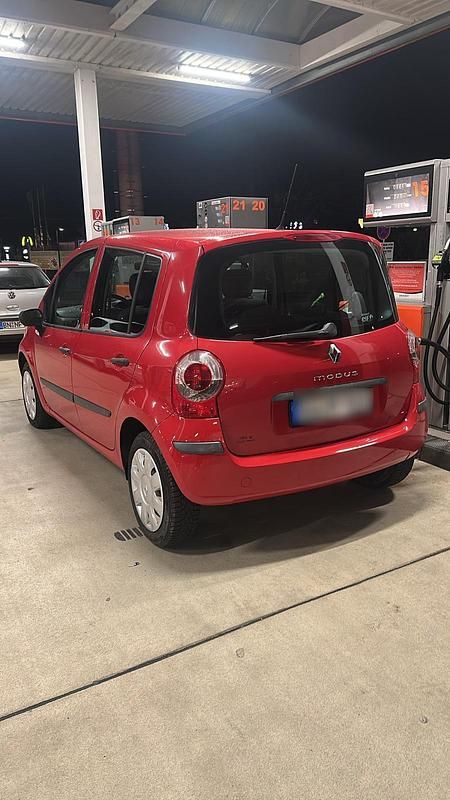 Gebraucht Renault Modus 75 PS (55 kW) 2007 Rot Van / Kleinbus