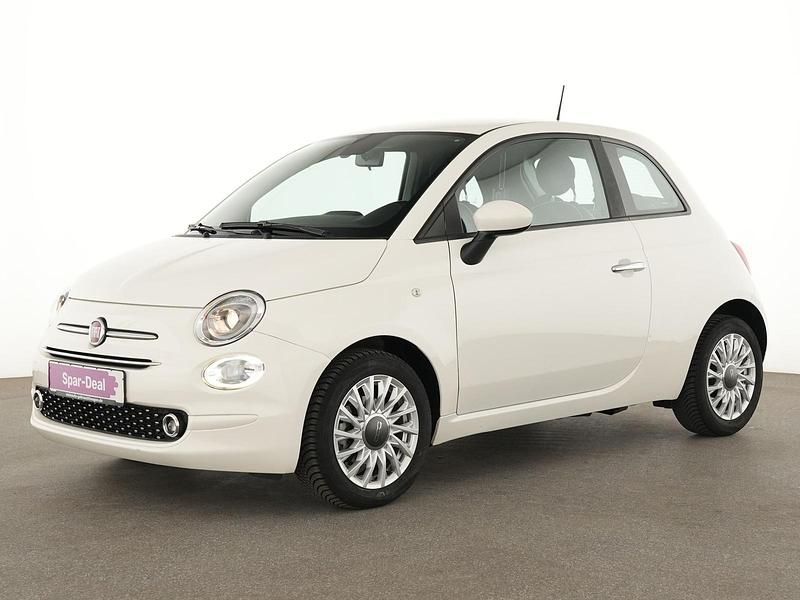 Weiß Gebraucht 2021 Fiat 500 Lounge Kleinwagen | 11.745 € (Fairer Preis) - Bild 1/4