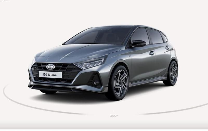 Aurora grey metallic Neu 2025 Hyundai i20 N Line Limousine | 24.890 € (Teuer) - Bild 1/4
