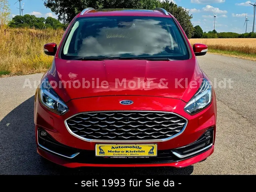 Gebraucht Ford Galaxy Titanium 190 PS (139 kW) 2022 Rot Van / Kleinbus
