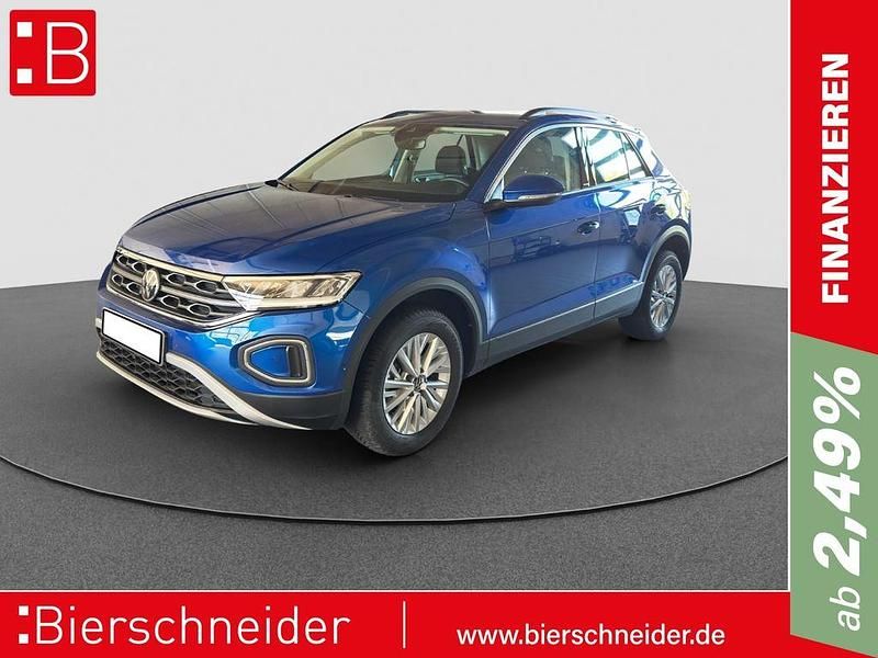 Blau Gebraucht 2024 VW T-Roc Life SUV | 25.950 € (Fairer Preis) - Bild 1/3