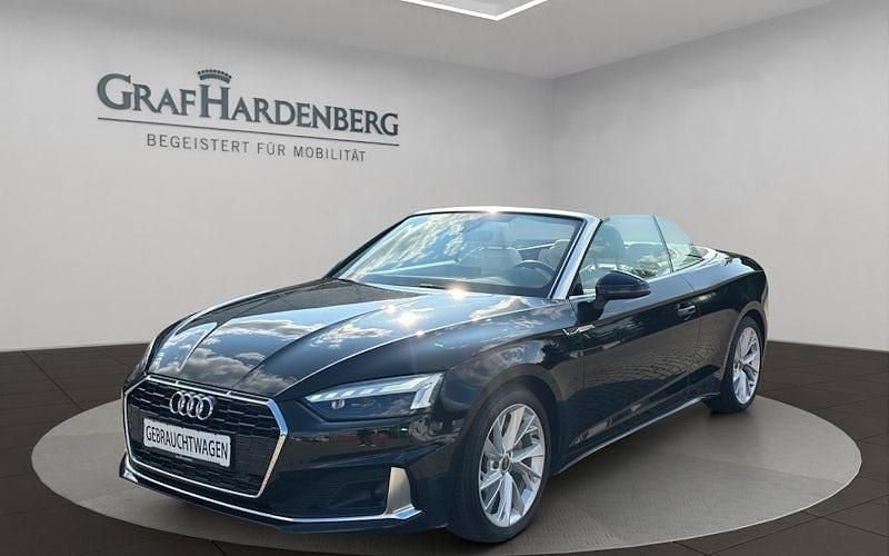 Gebraucht Audi A5 Cabriolet Advanced Plus 204 PS (150 kW) 2023 Mythosschwarz metallic Cabrio
