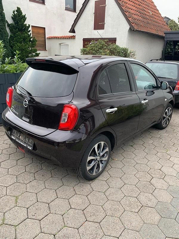 Schwarz Gebraucht 2017 Nissan Micra Visia Kleinwagen | 6.799 € (Fairer Preis) - Bild 1/4
