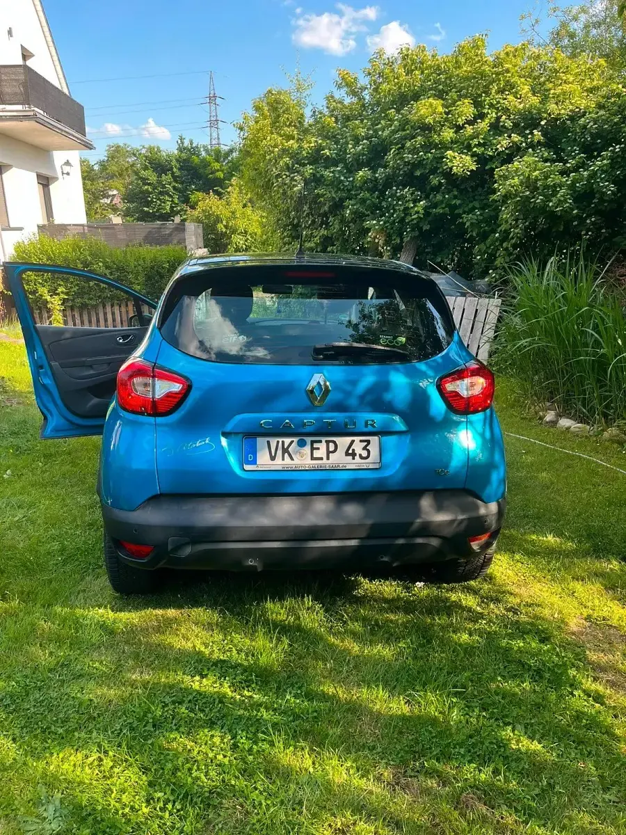 Gebraucht Renault Captur 90 PS (66 kW) 2016 Blau SUV
