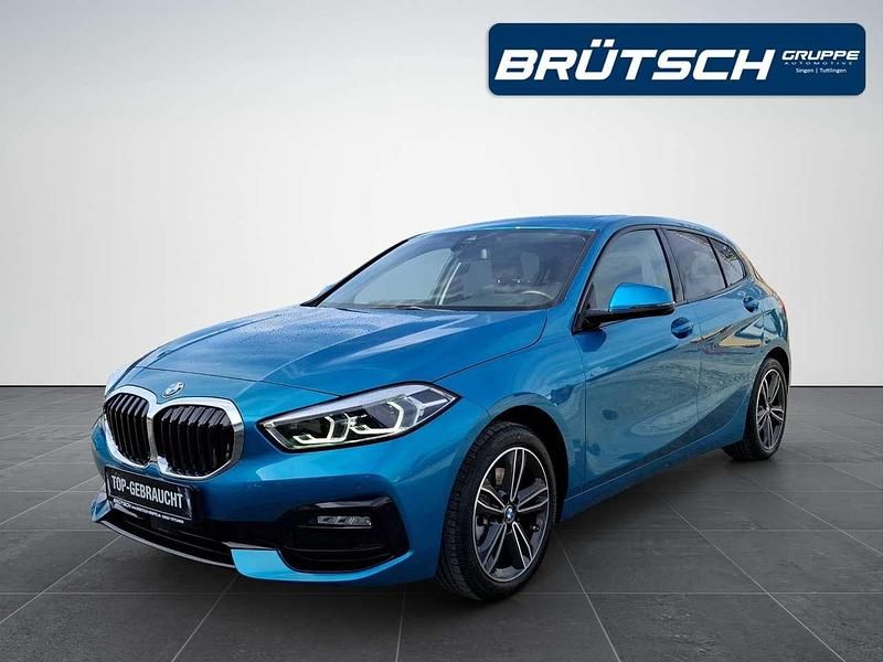 Snapper rocks blue metallic Gebraucht 2023 BMW 118 Sport Line Kleinwagen | 29.980 € (Teuer) - Bild 1/4