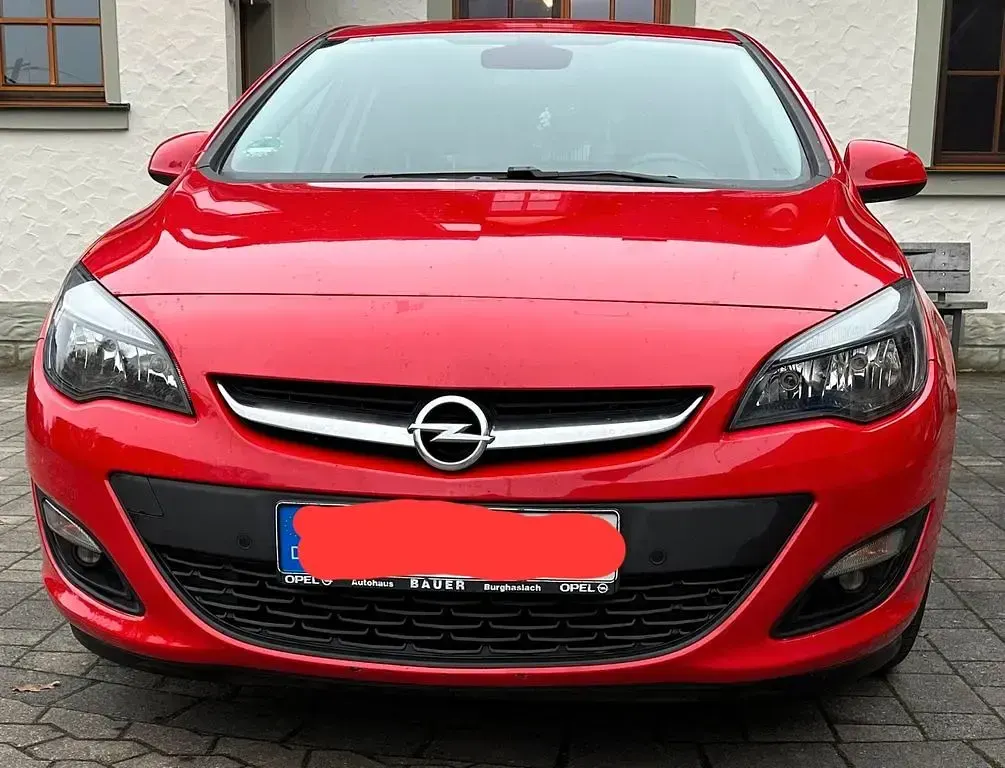 Brugt Opel Astra 120 HK (88 kW) 2015 Rød Sedan