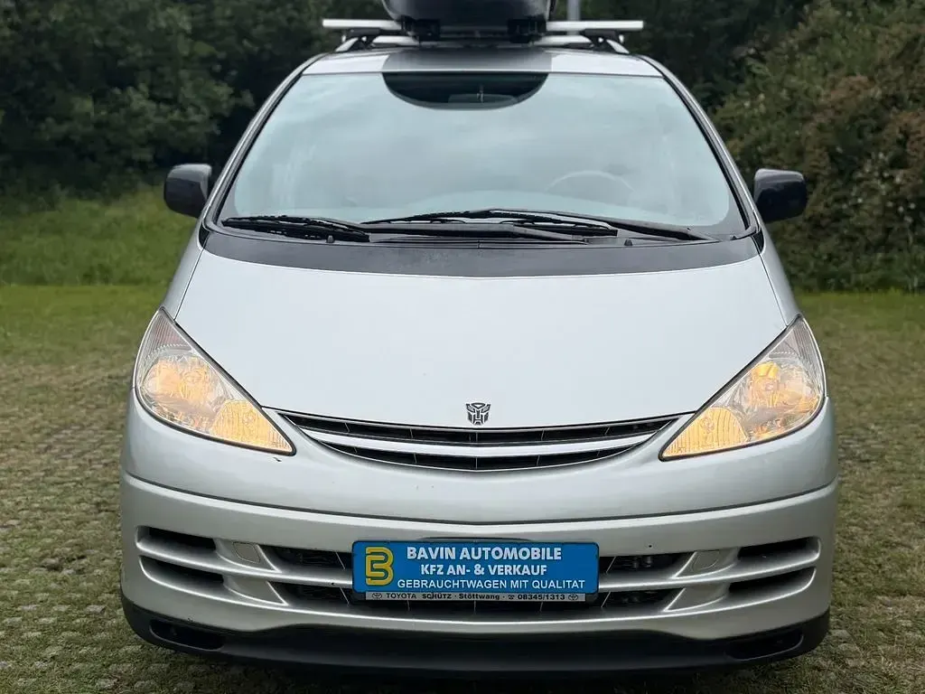 Gebraucht Toyota Previa 156 PS (114 kW) 2003 Silber Van / Kleinbus