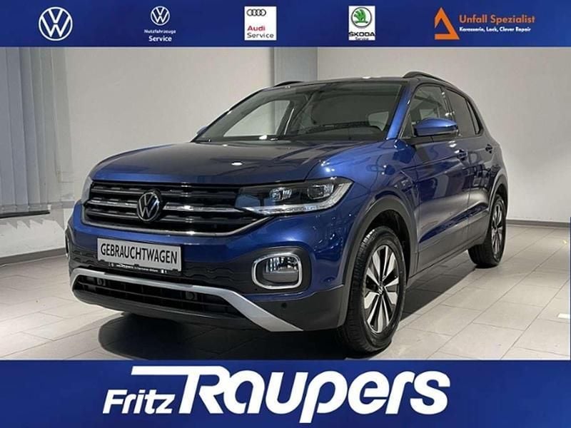 Reef blue metallic Gebraucht 2023 VW T-Cross Move SUV | 25.980 € (Fairer Preis) - Bild 1/4