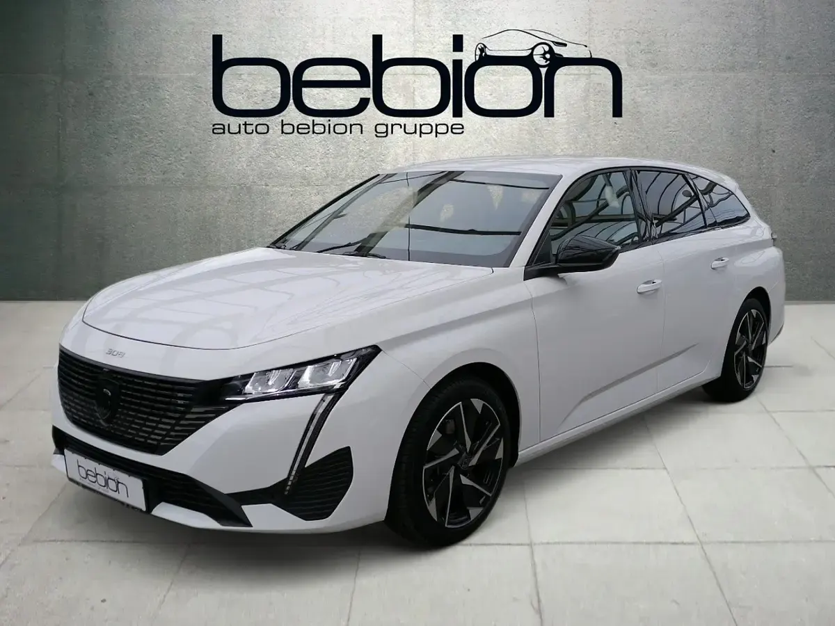Gebraucht Peugeot 308 SW Allure 131 PS (96 kW) 2023 Schneeweiss Kombi