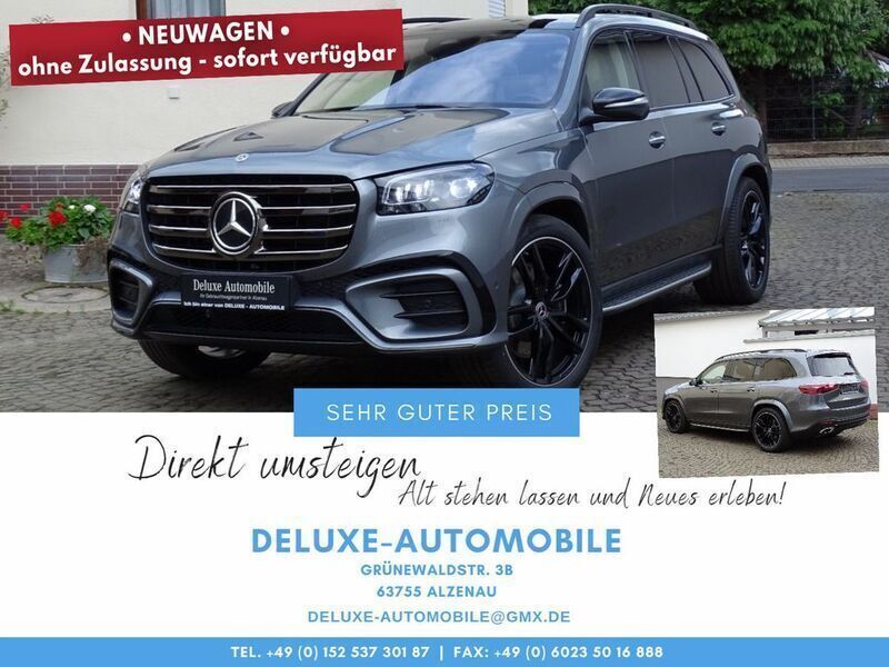 Grau Neu 2025 Mercedes GLS450 Active SUV | 139.850 € (Teuer) - Bild 1/4
