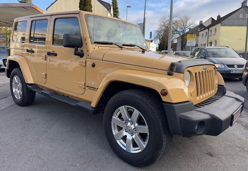 Gebraucht Jeep Wrangler Unlimited Sahara 200 PS (147 kW) 2014 Gelb SUV