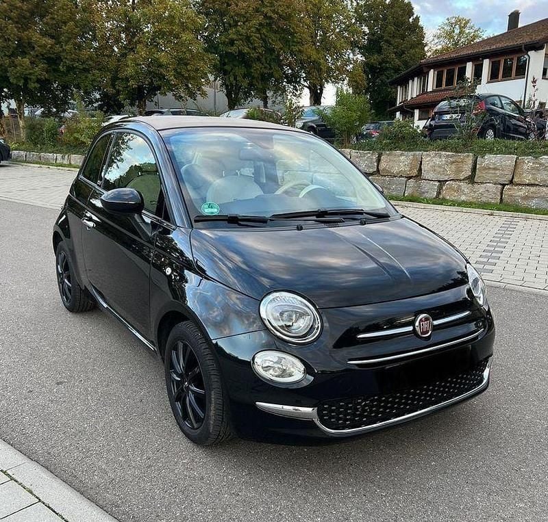 Schwarz Gebraucht 2016 Fiat 500C Cabrio | 6.599 € (Superpreis) - Bild 1/4
