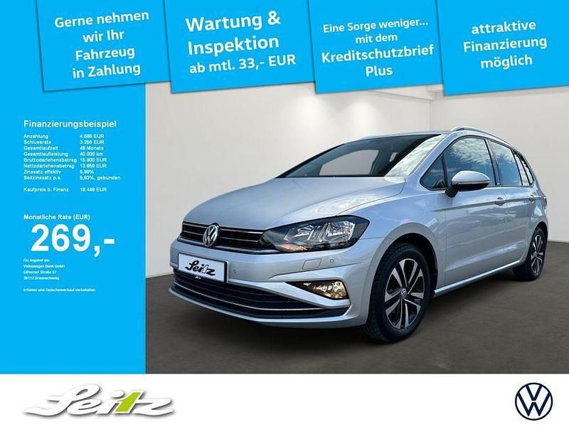 Silber Gebraucht 2020 VW Golf Sportsvan United Van / Kleinbus | 18.448 € (Fairer Preis) - Bild 1/4