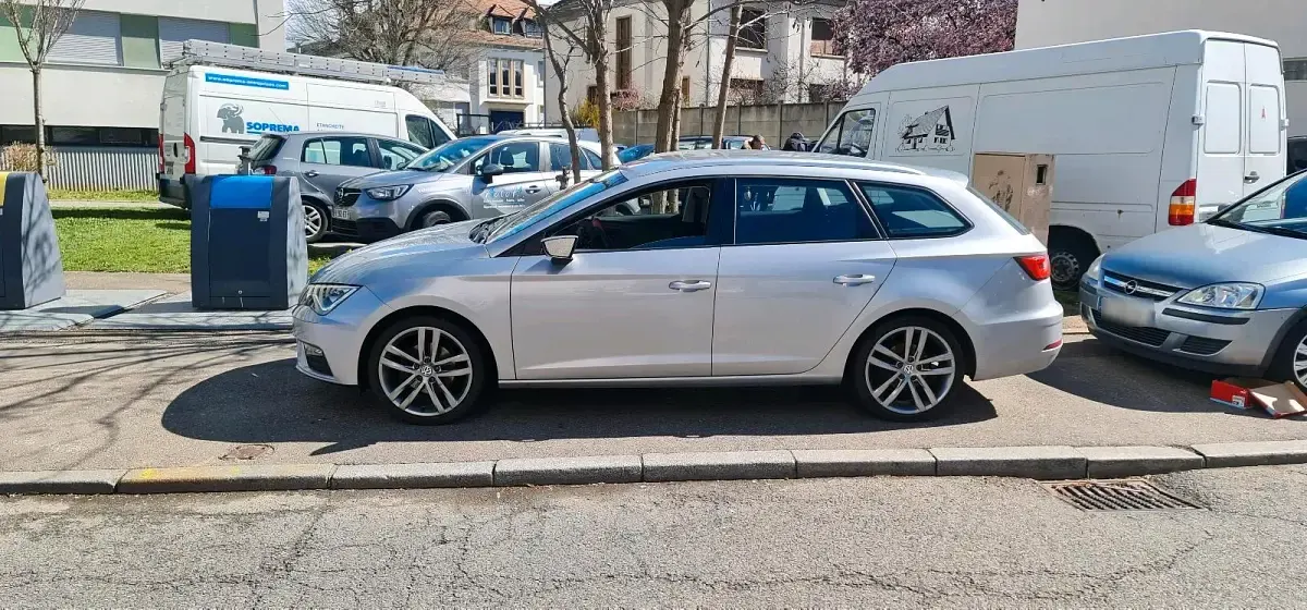 Gebraucht Seat Leon 110 PS (80 kW) 2018 Silber Kombi