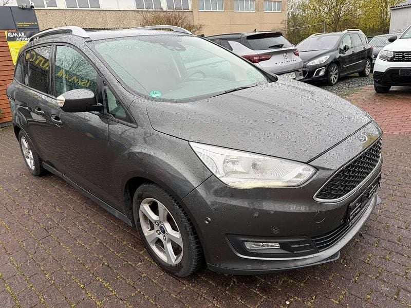 Gebraucht Ford Grand C-Max 125 PS (91 kW) 2019 Magneticgrau (metallic) Van / Kleinbus