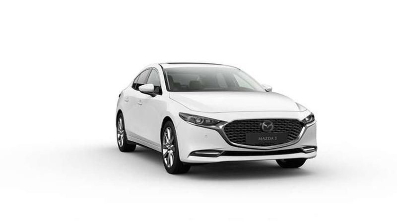 Gebraucht Mazda 3 Exclusive 122 PS (89 kW) 2024 Arctic white Limousine
