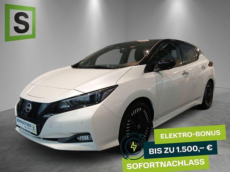 Gebraucht Nissan Leaf Tekna 110 kW (150 PS) 2023 Weiß Kleinwagen
