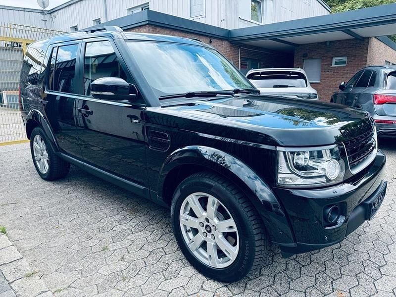 Schwarz Gebraucht 2014 Land Rover Discovery 4 HSE SUV | 30.890 € - Bild 1/4