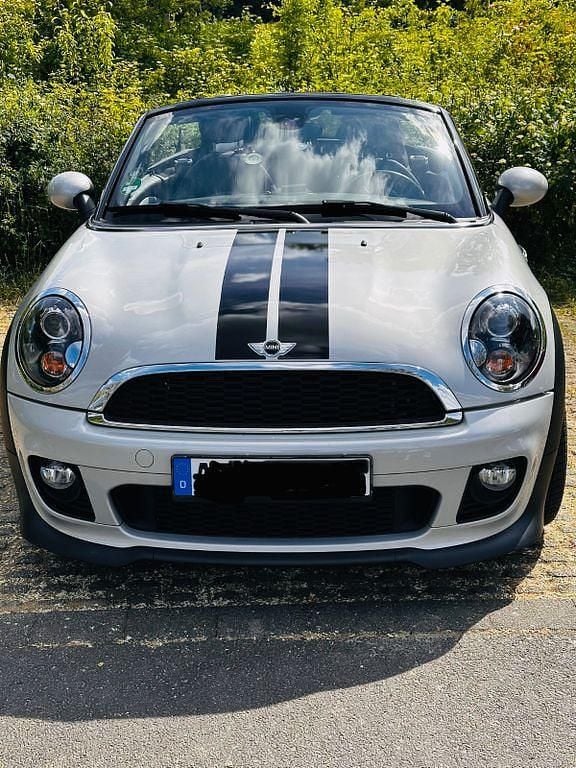 Weiß Gebraucht 2012 Mini John Cooper Works Cabriolet Cabrio | 10.800 € (Superpreis) - Bild 1/4