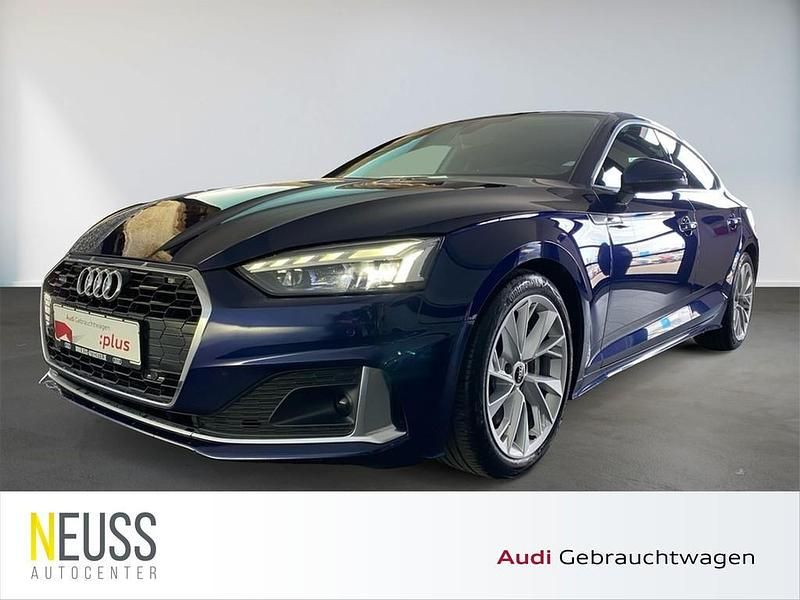 Gebraucht Audi A5 Sportback Business 286 PS (210 kW) 2022 Blau Kleinwagen