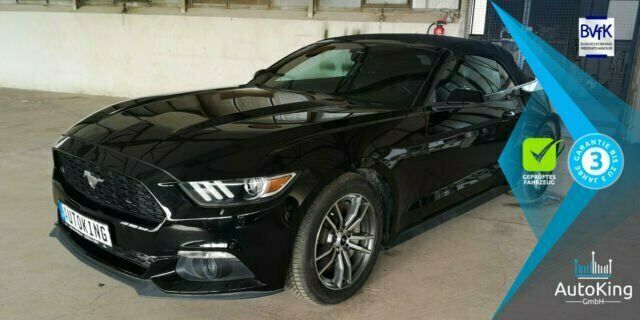Second-hand Ford Mustang 317 CP (233 kW) 2017 Negru Cabrio