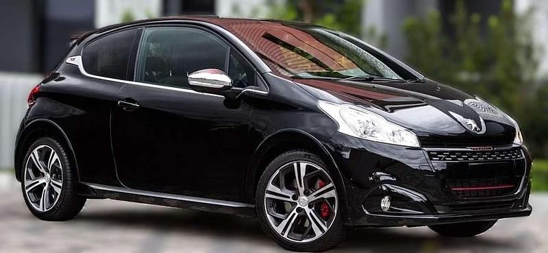 Schwarz Gebraucht 2017 Peugeot 208 Kleinwagen | 13.999 € - Bild 1/4