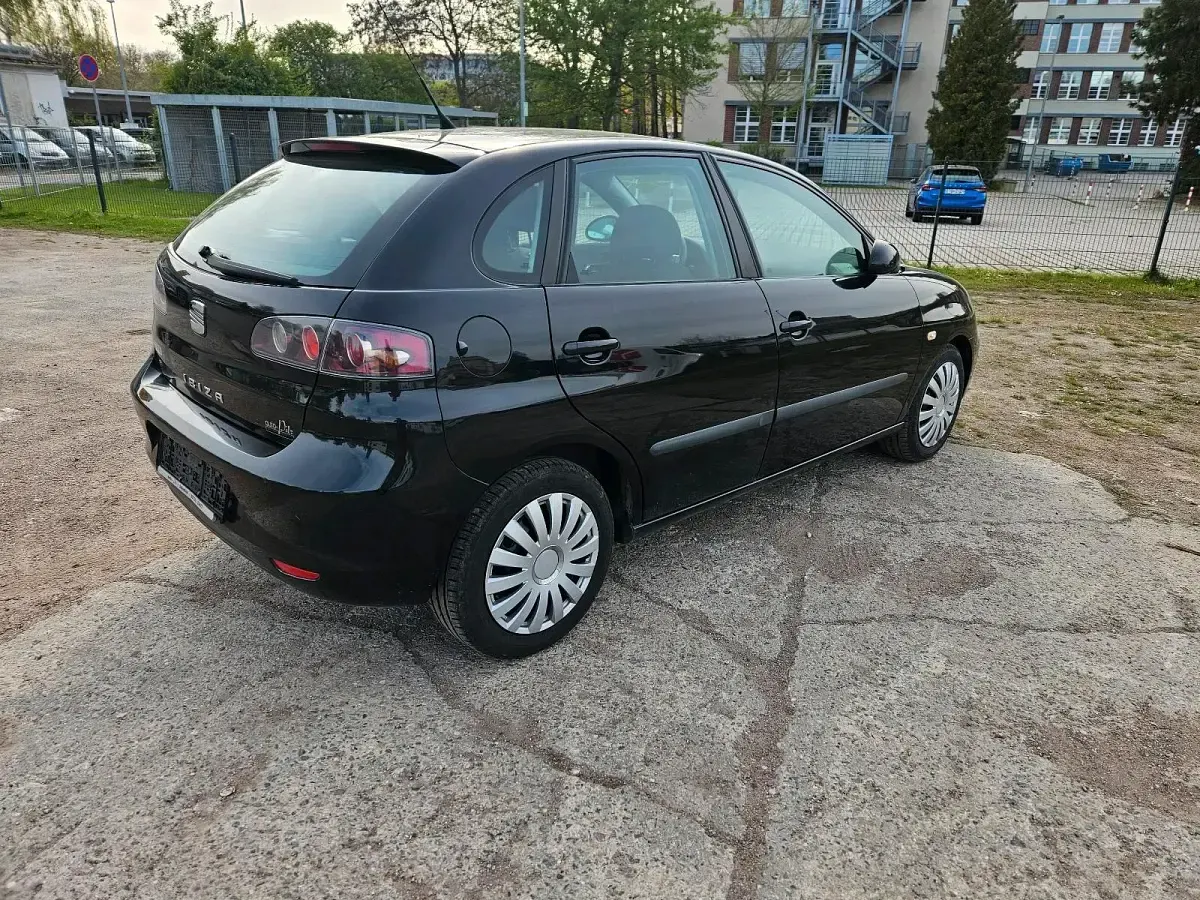 Gebraucht Seat Ibiza 85 PS (62 kW) 2007 Schwarz Kleinwagen