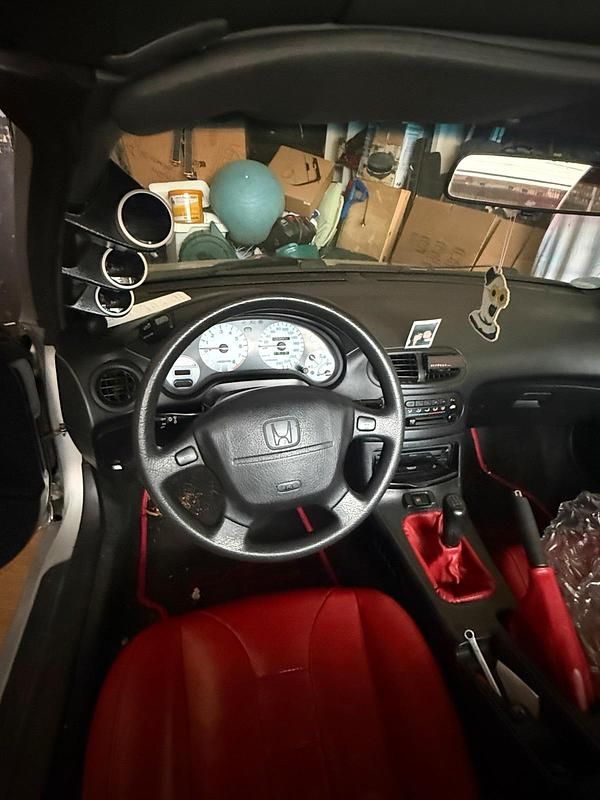 Gebraucht Honda CR-X 125 PS (91 kW) 1995 Silber Cabrio