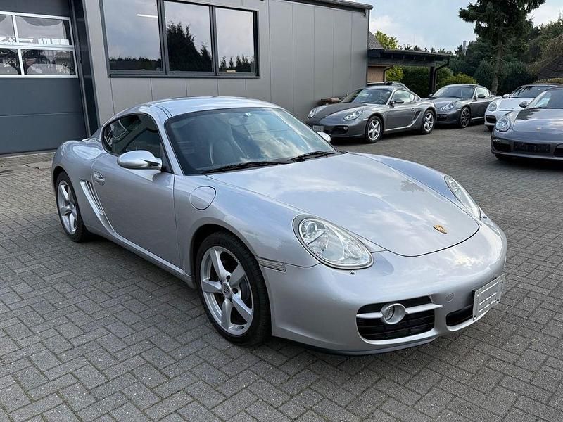 Silber Gebraucht 2008 Porsche Cayman Coupé | 27.900 € (Fairer Preis) - Bild 1/4