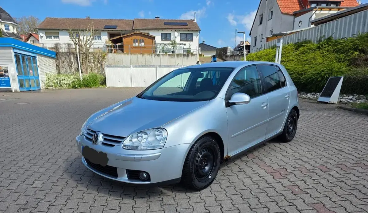 Gebraucht VW Golf V 2008 Grau Kleinwagen