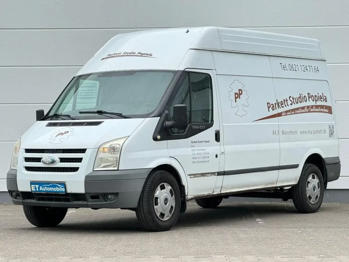 Gebraucht Ford Transit 116 PS (85 kW) 2010 Weiß Van / Kleinbus