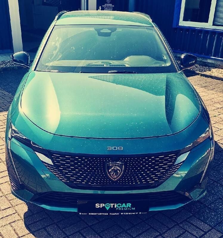 Blau/typ aussenverkleidung met Gebraucht 2024 Peugeot 308 GT Kombi | 23.990 € (Superpreis) - Bild 1/3