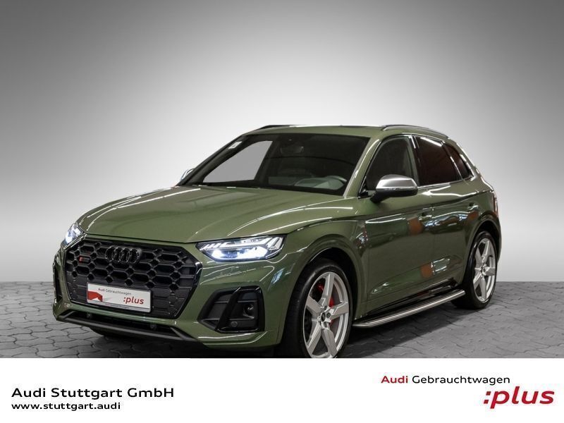 Distriktgrün metallic Gebraucht 2022 Audi SQ5 Ambiente SUV | 58.940 € (Fairer Preis) - Bild 1/4