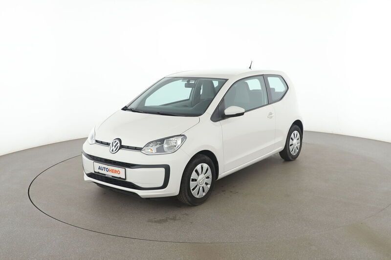 Weiß Gebraucht 2020 VW up! move up! Kleinwagen | 9.560 € (Fairer Preis) - Bild 1/4