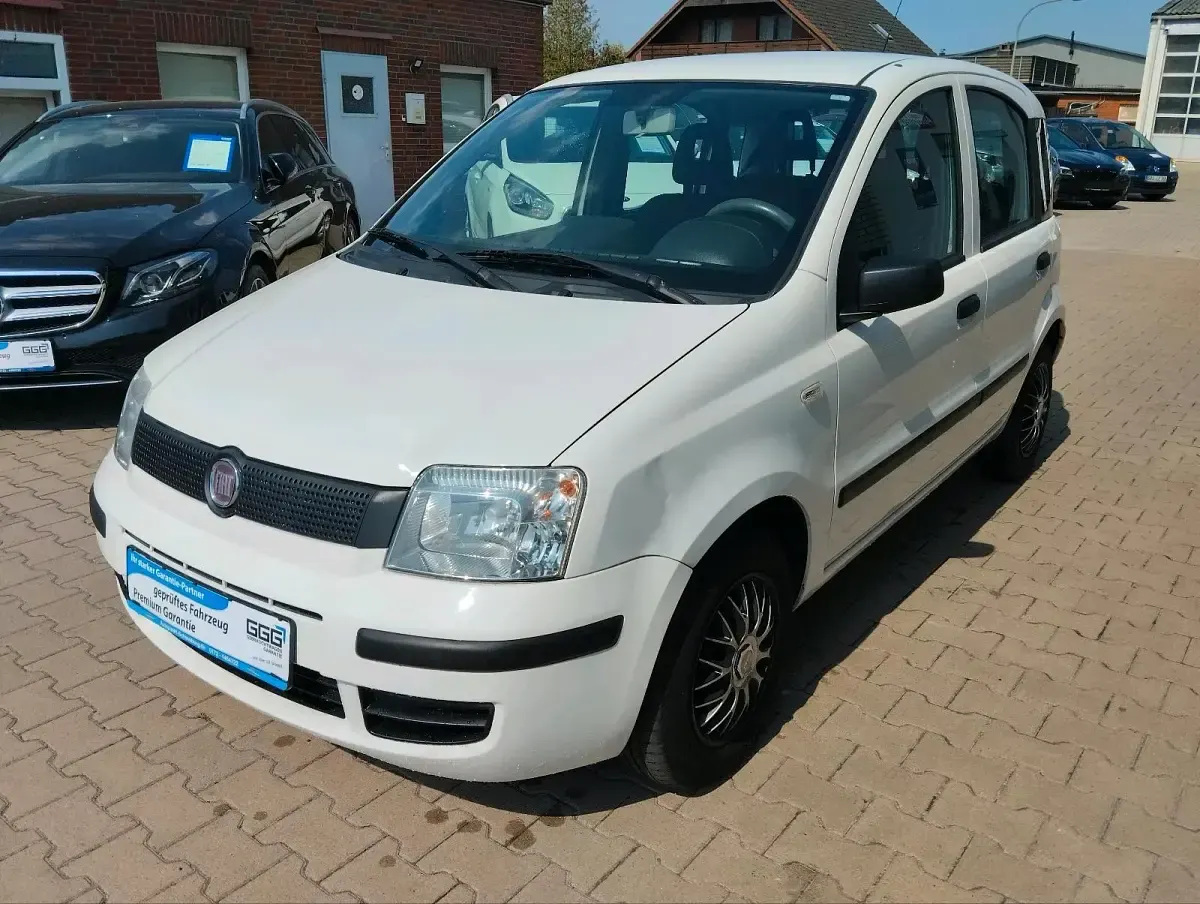 Gebraucht Fiat Panda Active 54 PS (39 kW) 2009 Weiß Kleinwagen