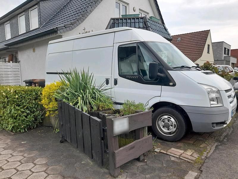 Gebraucht Ford Transit 101 PS (74 kW) 2014 Weiß Van / Kleinbus