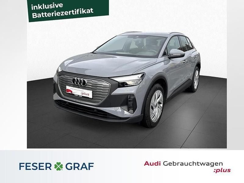 Kieselgrau Gebraucht 2022 Audi Q4 e-tron Basis SUV | 21.480 € (Superpreis) - Bild 1/3