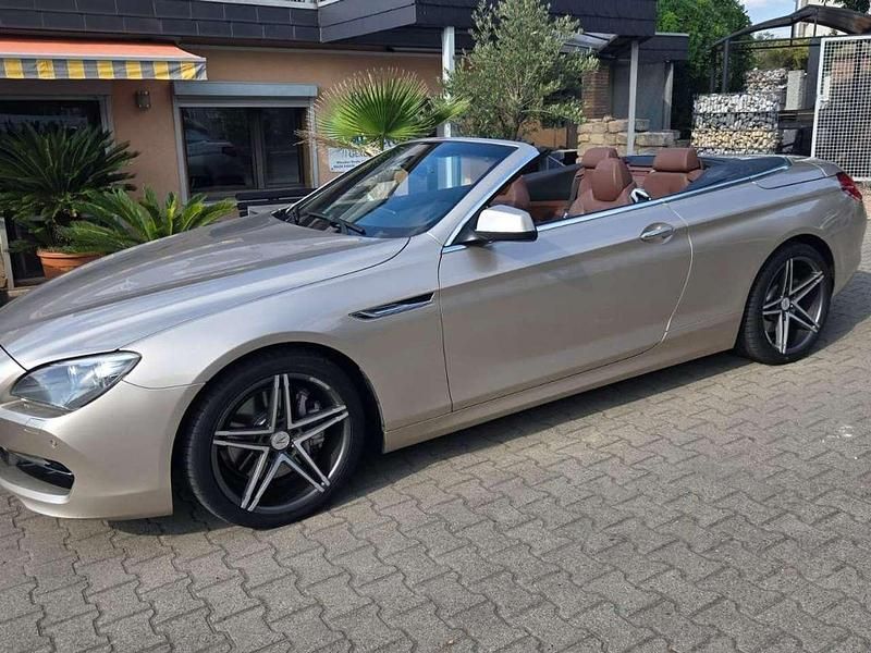 Gold Gebraucht 2013 BMW 640 Cabriolet Cabrio | 31.000 € (Teuer) - Bild 1/4