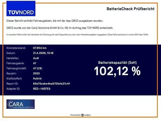 Gebraucht Audi A7 Sportback Comfort 367 PS (269 kW) 2022 Kleinwagen