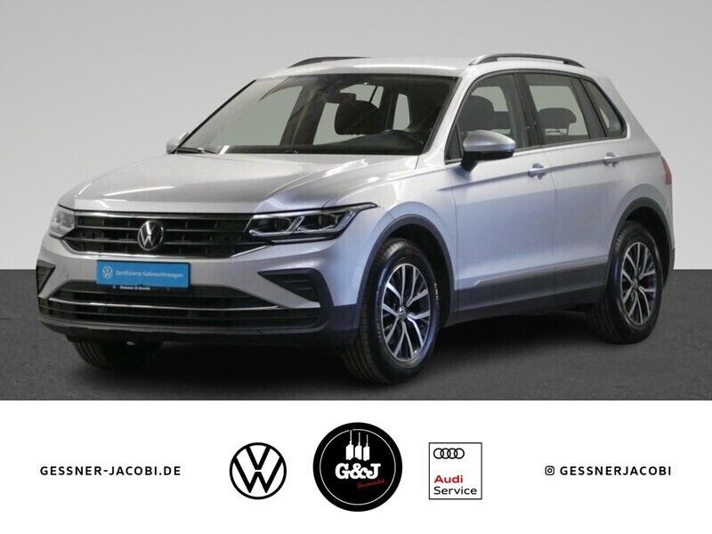 Silber Gebraucht 2022 VW Tiguan Life SUV | 25.550 € (Superpreis) - Bild 1/4