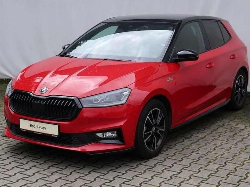Velvetrot metallic Gebraucht 2024 Skoda Fabia Monte Carlo Kleinwagen | 19.990 € (Fairer Preis) - Bild 1/4