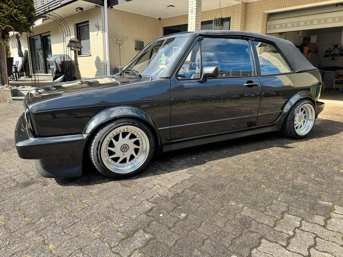 Gebraucht VW Golf Cabriolet 98 PS (72 kW) 1990 Grau Cabrio