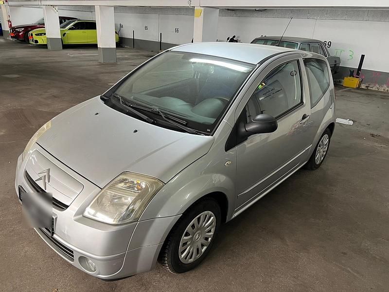 Silber Gebraucht 2006 Citroën C2 Kleinwagen | 500 € (Guter Preis) - Bild 1/4
