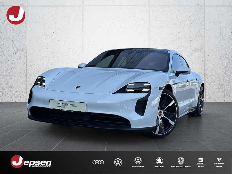 Weiß Gebraucht 2023 Porsche Taycan GTS Sport Turismo Limousine | 83.900 € (Guter Preis) - Bild 1/4